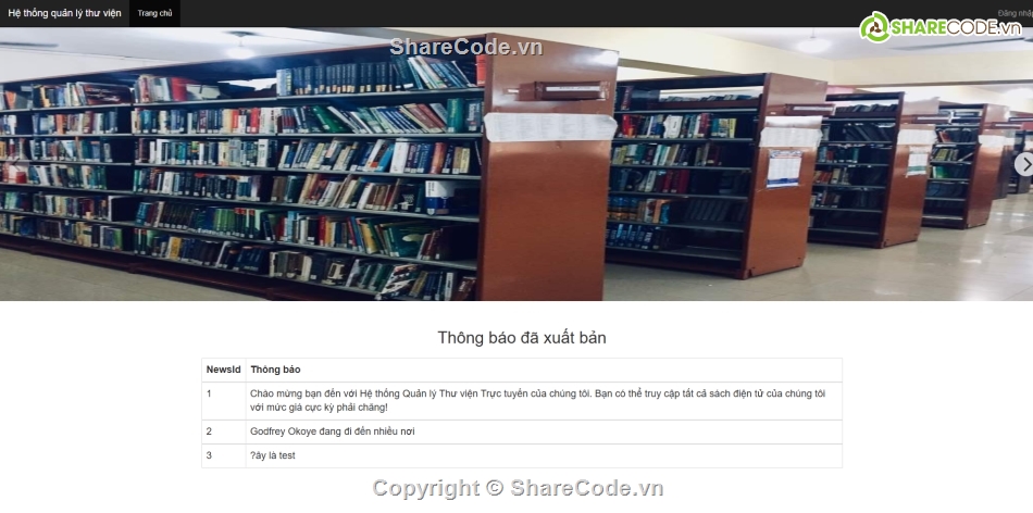 Thư viện,PHP và MySQL,MySQL Quản lý thư viện
