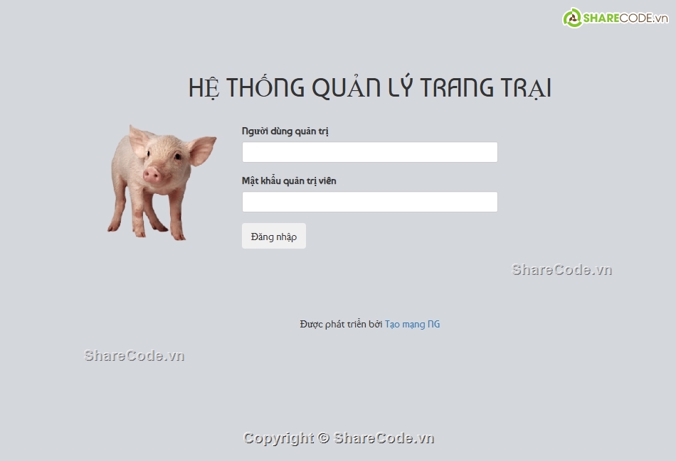 trang quản lý,quản lý,chăn nuôi,trang trại chăn nuôi