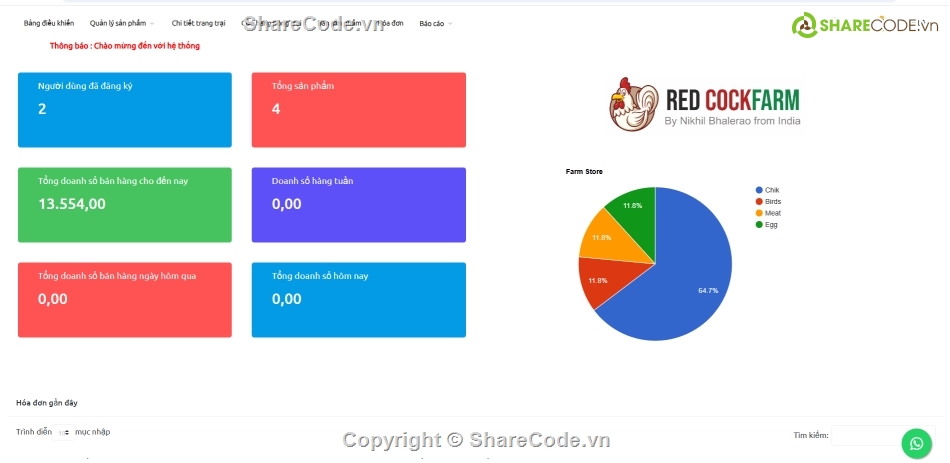 trang quản lý,quản lý hệ thống,quản lý trang trại