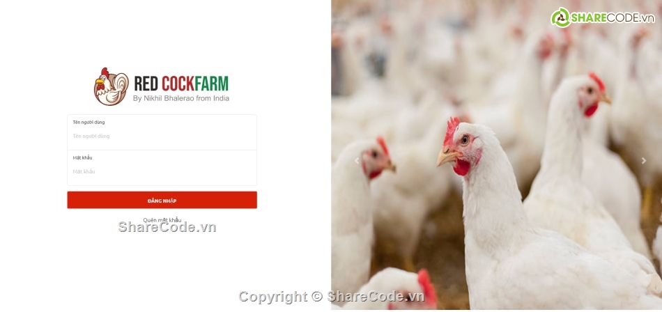 trang quản lý,quản lý hệ thống,quản lý trang trại