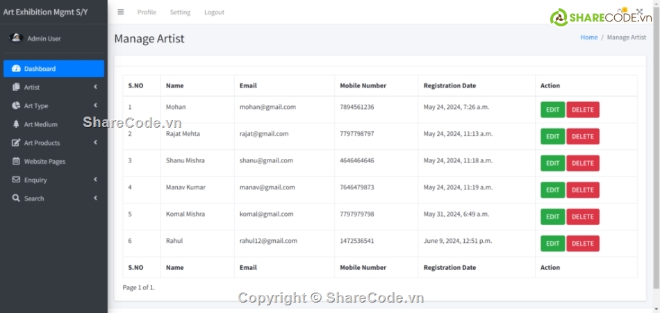 SQL,Hệ thống quản lý,triển lãm
