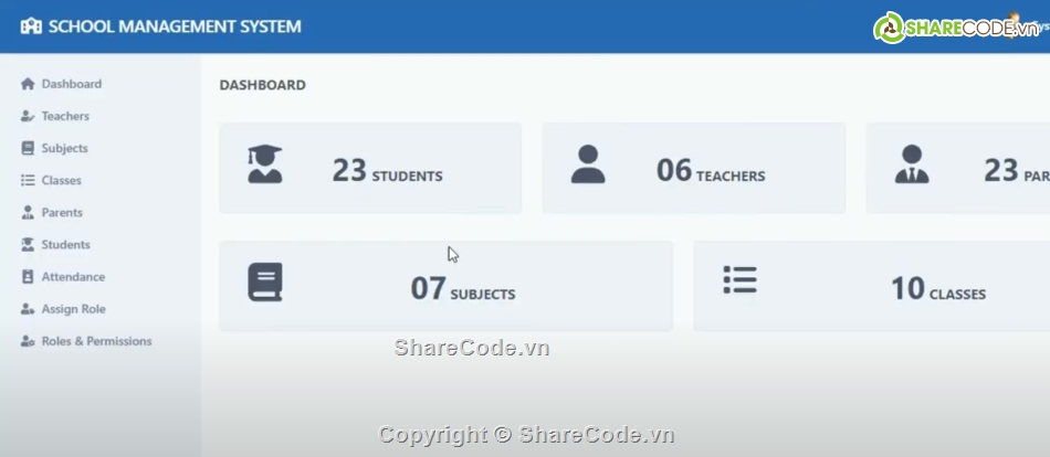 trường học,Laravel,Hệ thống quản lý