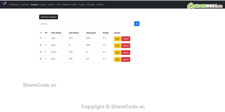 trường học,SQL,Hệ thống quản lý