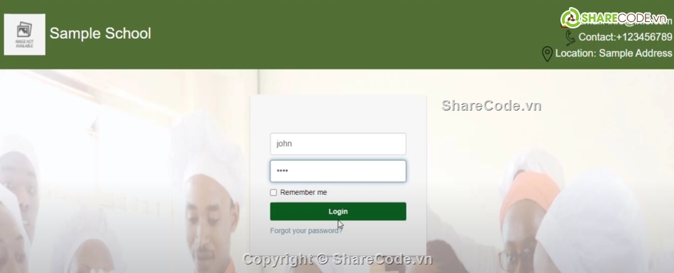 laravel,quản lý trường,quản lý học sinh