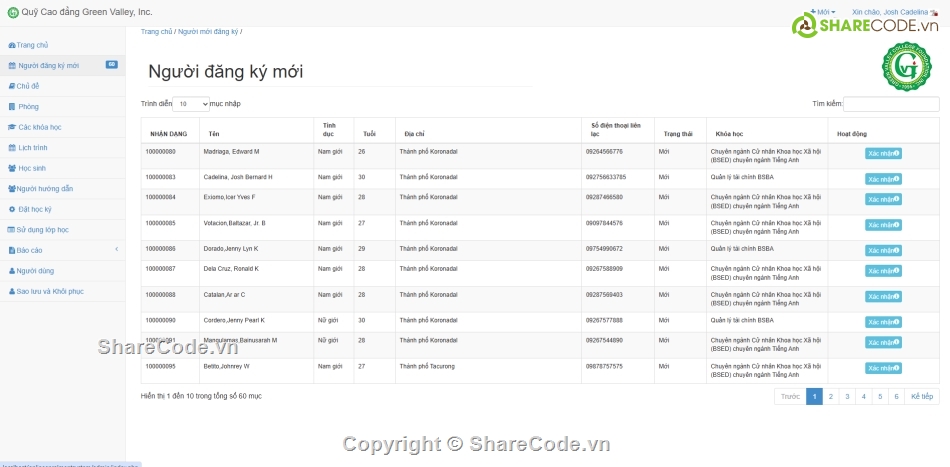quản lý,Hệ thống quản lý,quản lý sinh viên