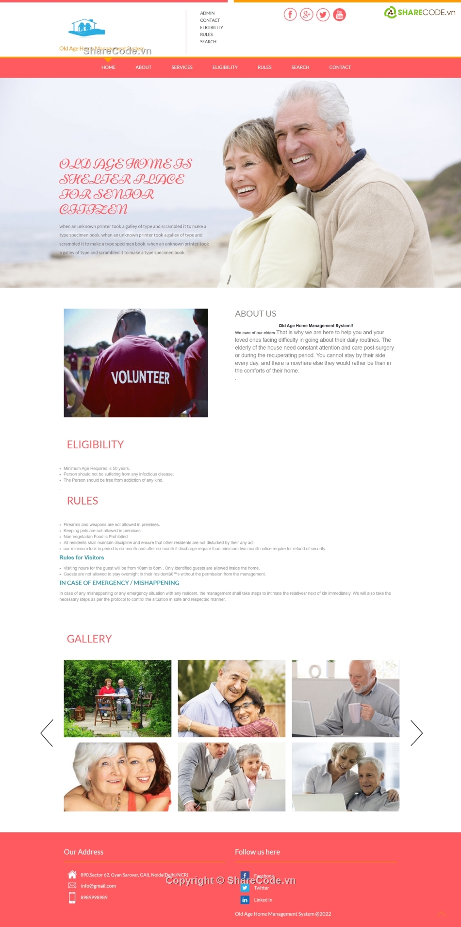 quản lý,Website quản lý viện dưỡng lão,Hệ thống quản lý