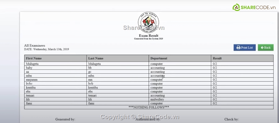 Hệ thống hố sơ,thi trực tuyến,học trực tuyến