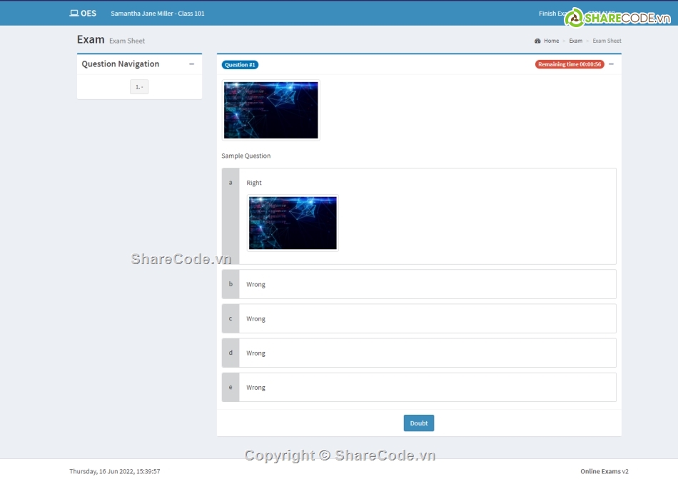 thi trực tuyến,hệ thống thi,phan mem codeigniter