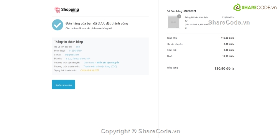 Laravel,thương mại,code thương mại  điện tử