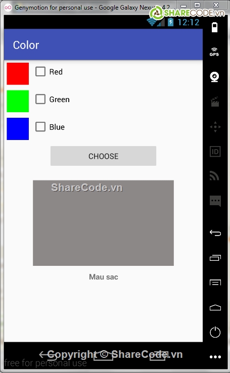 android,ma nguon android,ImageView,hiển thị màu