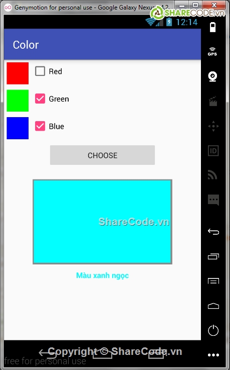 android,ma nguon android,ImageView,hiển thị màu