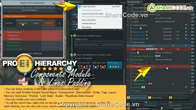 Hierarchy PRO,source code game,source unity game,source code unity