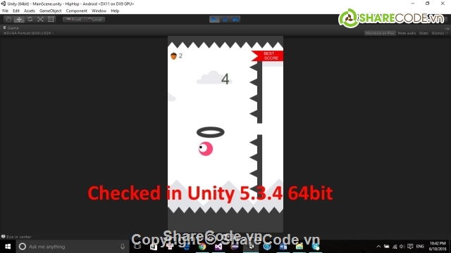 unity mobile game,source code unity,game unity,Hop In,2D Mobile Game