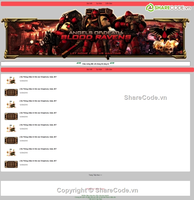 htmlcss,website thông tin Game,website tin tức game,website game,giao diện website
