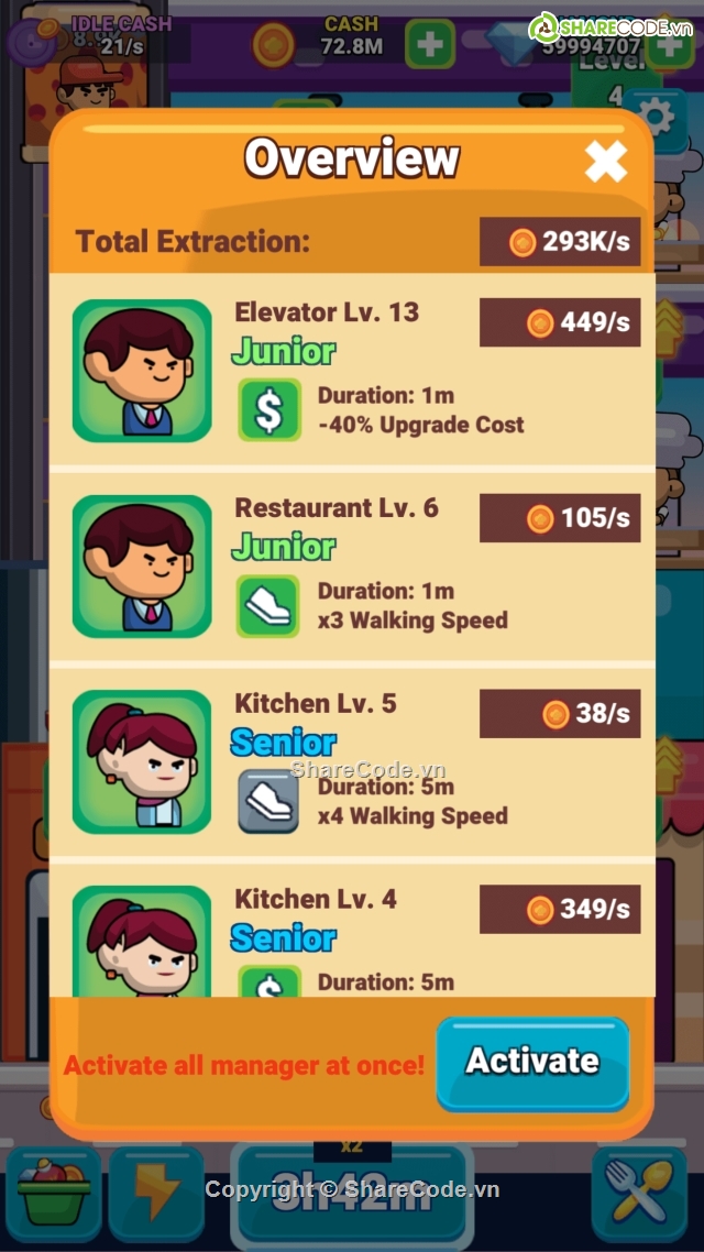 Idle Restaurant,Casual,Idle game