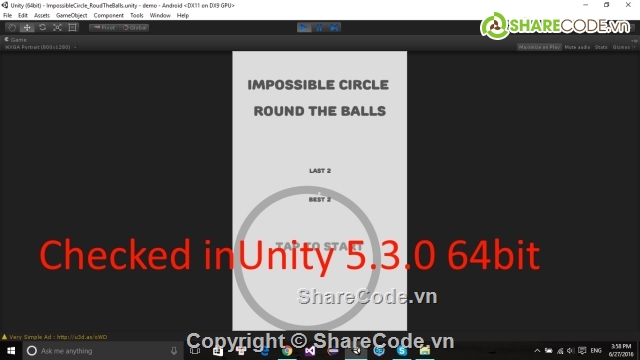 unity game,source code unity,endless runner unity,unity endless jumper,mobile game unity,Impossible Circle