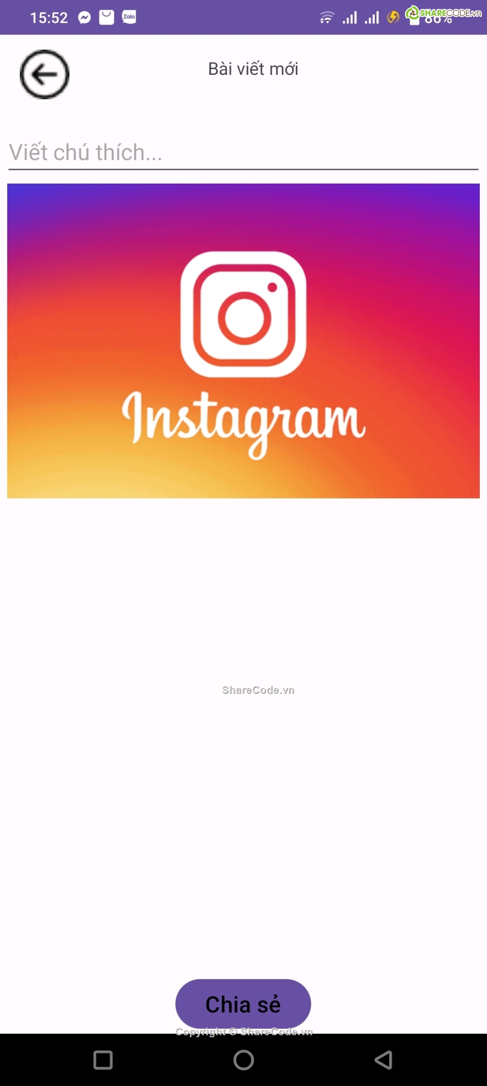 App Android,instagram,code app instagram