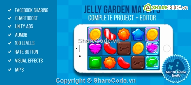 Unity3d,game,Jelly Garden Match,Jelly Garden 3