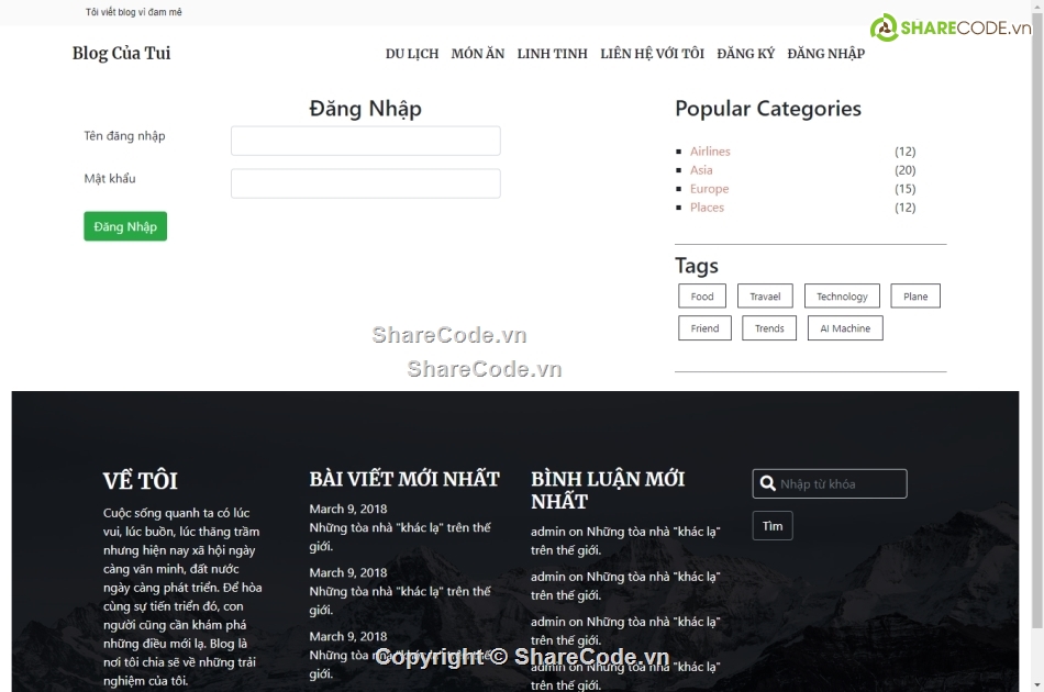 landing page đẹp,html,bootstrap,wesite tin tức