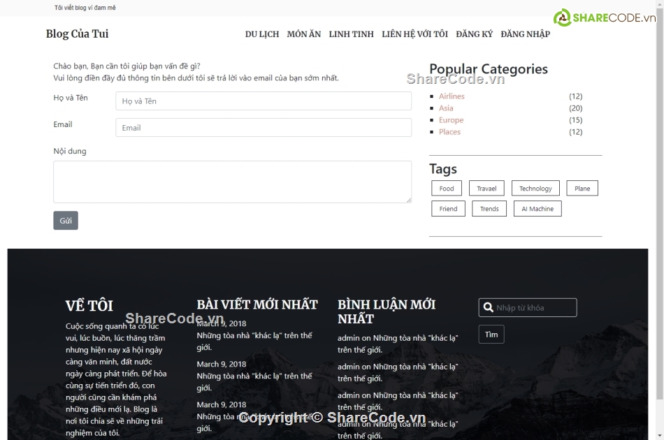 landing page đẹp,html,bootstrap,wesite tin tức