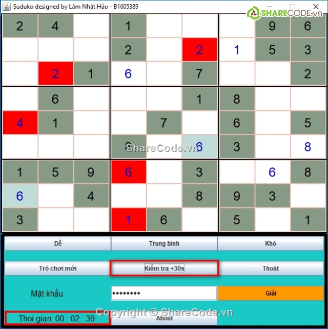 sudoku,game sudoku,share code sudoku game