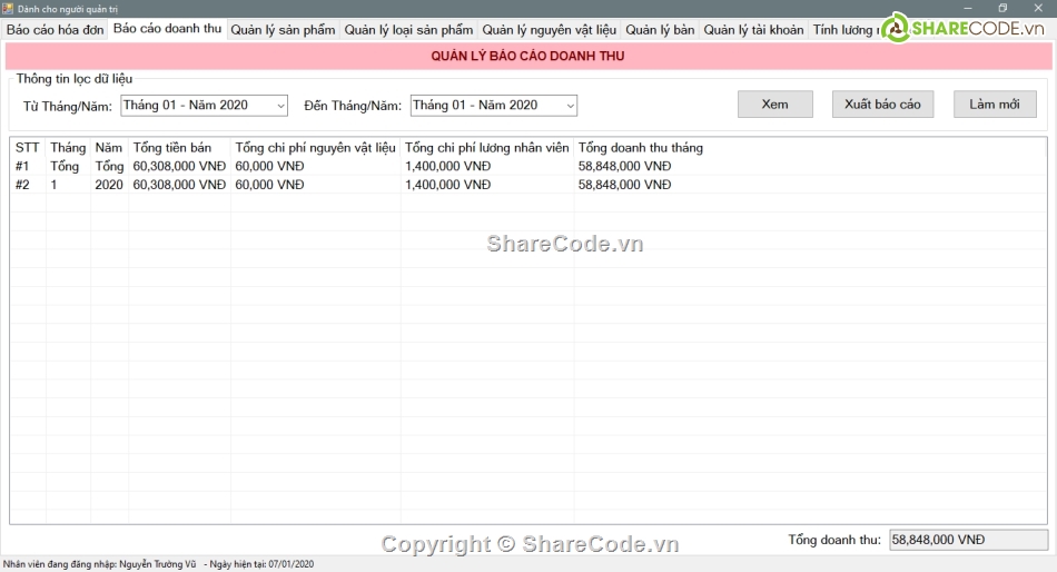 lập trình c#,Lập trình phần mềm quán cafe,Lập trình WinForm,Quản lý quán cafe,C# Visual Studio 2013,Lập trình phần mềm