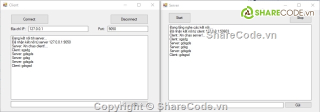 socket c#,chat,Ứng dụng chat,chat server