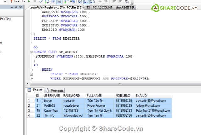 Android Programming,Visual Studio,Java Language,Source code Load data v