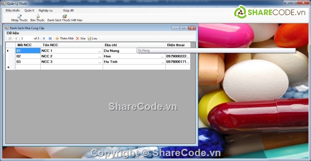 quản lý bán thuốc,Quản lý thuốc C#,quản lý bán thuốc C#,quản lý quầy thuốc