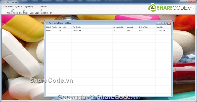 quản lý bán thuốc,Quản lý thuốc C#,quản lý bán thuốc C#,quản lý quầy thuốc