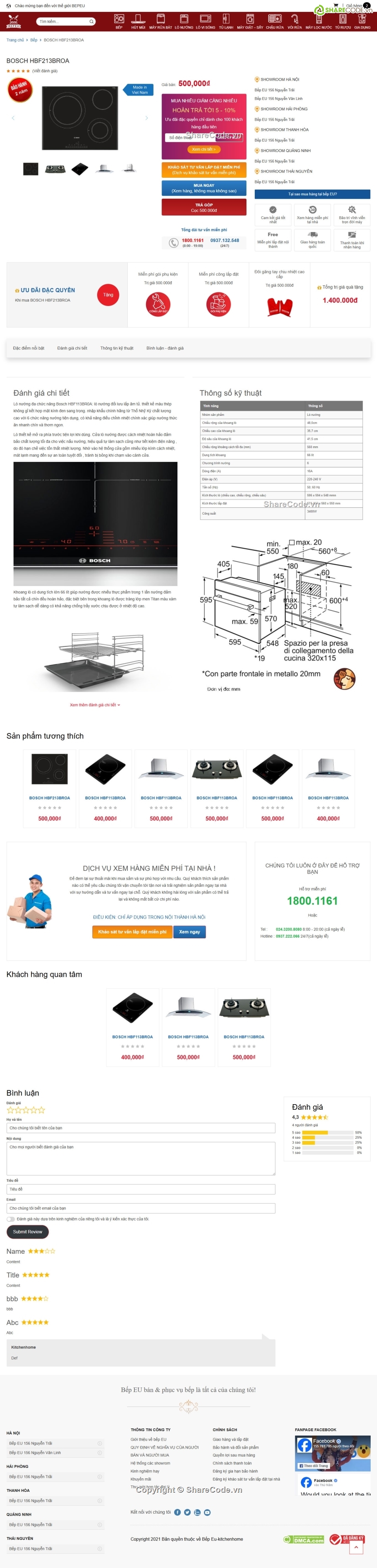 Sharecode,Source code web,Theme WordPress,Web bán hàng,Website cửa hàng,hàng gia dụng