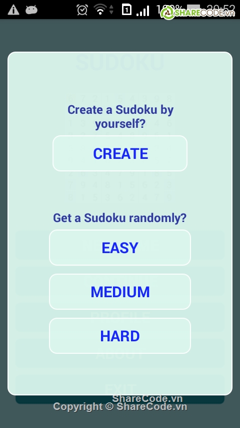 game sudoku,dữ liệu sqlite,game adroid,game tri tue