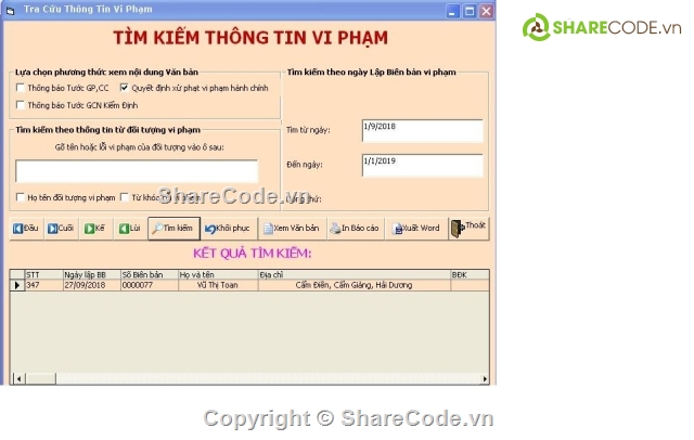 code hồ sơ xử lý vi phạm,code quyết định xử phạt vi phạm hành chính,code phần mềm quản lý văn bản,code lập trình quản lý hồ sơ,mã nguồn quản lý văn bản,download thông tư xử lý vi phạm đường thủy