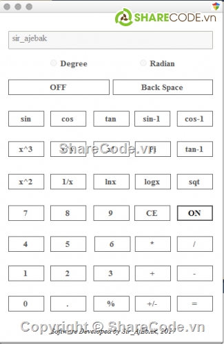 ứng dụng calculator,Calculator,Scientific calculator,máy tính cầm tay