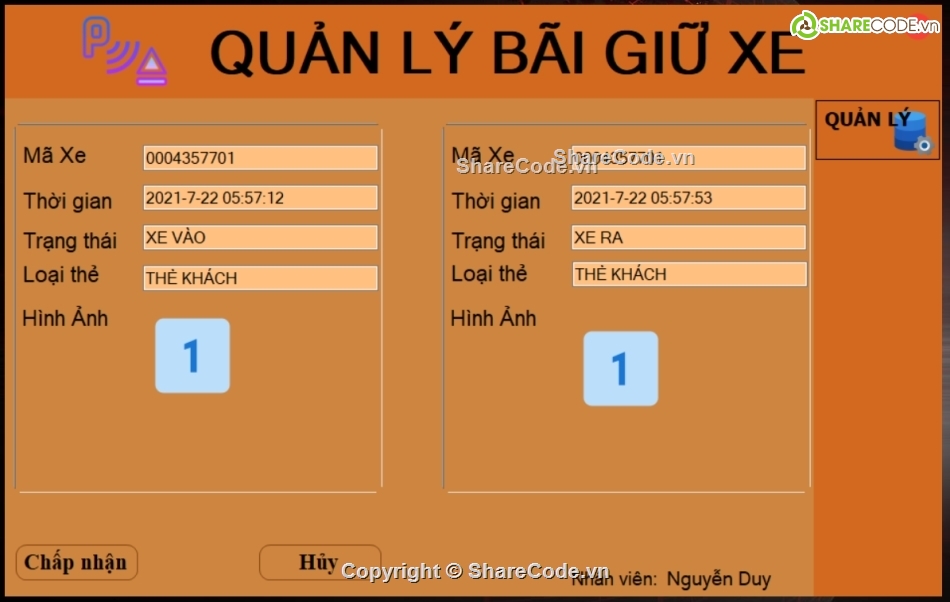 ứng dụng rfid,bãi giữ xe thông minh - RFID,Phần mềm quản lý bãi giữ xe,Phần mềm bãi giữ xe,C# bãi giữ xe