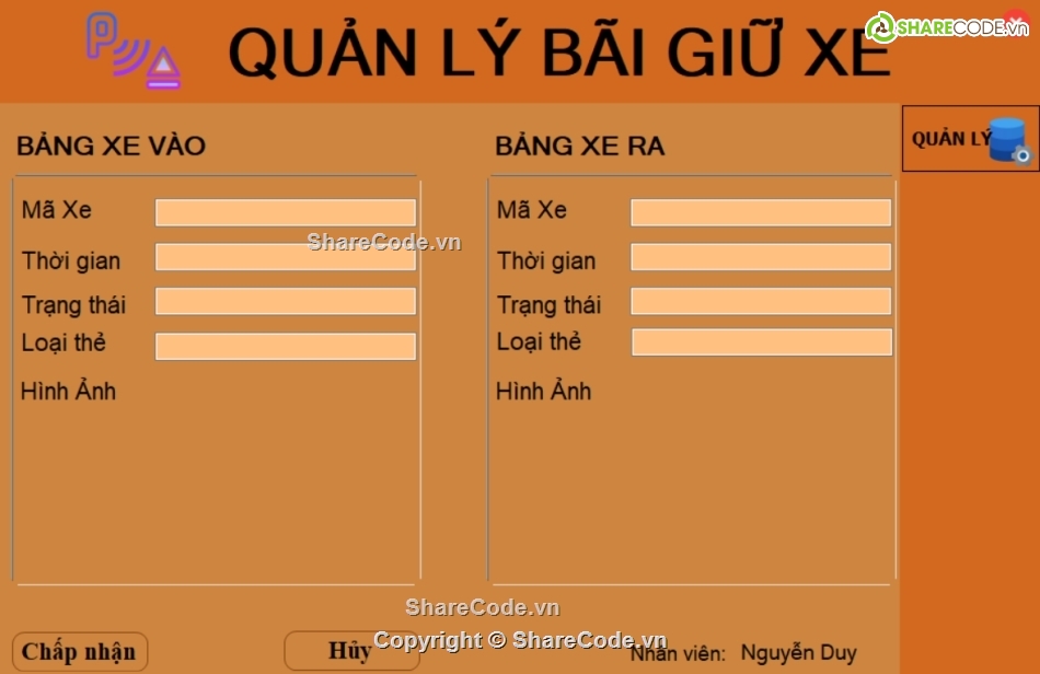 ứng dụng rfid,bãi giữ xe thông minh - RFID,Phần mềm quản lý bãi giữ xe,Phần mềm bãi giữ xe,C# bãi giữ xe