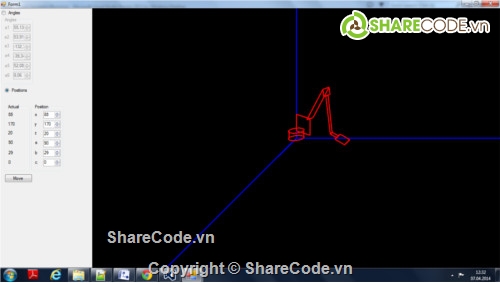 robot simulation,Robot,Mô phỏng robot,lập trình mô phỏng robot,robot c++