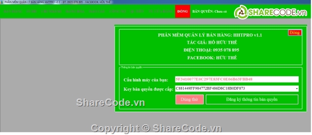 quản lý bán hàng,Quản lý bán hàng C#,Mã nguồn quản lý bán hàng