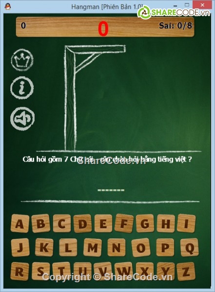 Hangman game,giải đố,ô chữ,trò chơi hangman,trò chơi giải ô chữ