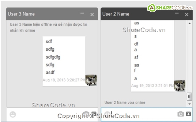 Source code web chat,web chat,code java,ứng dụng chat Java