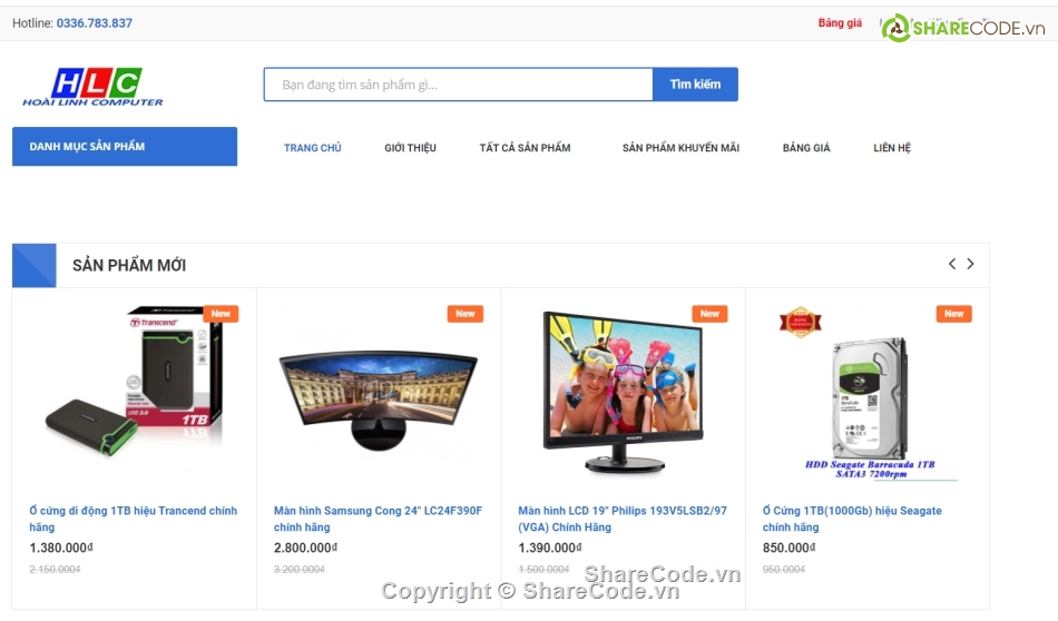 source code web bán máy tính,code web bán máy tính,web bán máy tính