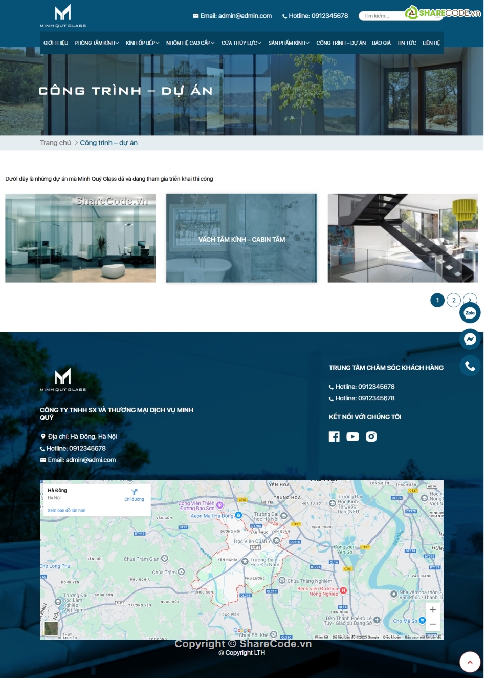 Source code web,Sharecode,Theme WordPress,xây dựng,web công ty xây dựng