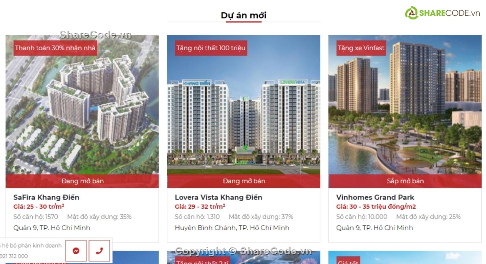 Mẫu website bất động sản,web bất động sản,bất động sản,website bất động sản