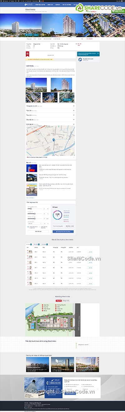 website bất động sản,code bất động sản,code web bất động sản chuẩn seo,source code bất động sản
