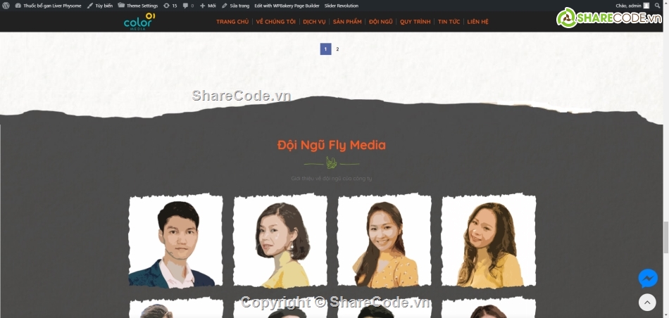 Mẫu website dịch vụ quay phim,Mẫu website Quay film doanh nghiệp,website giới thiệu công ty,full code website công ty