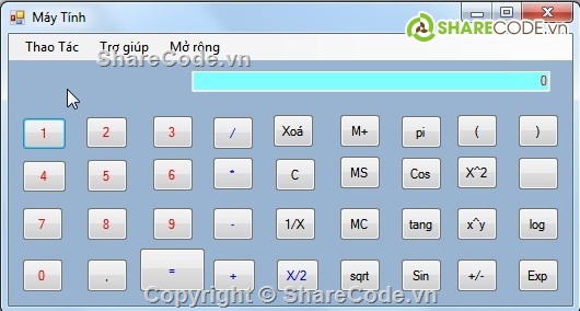 ứng dụng máy tính,source code máy tính,máy tính windown,ứng dụng calculator