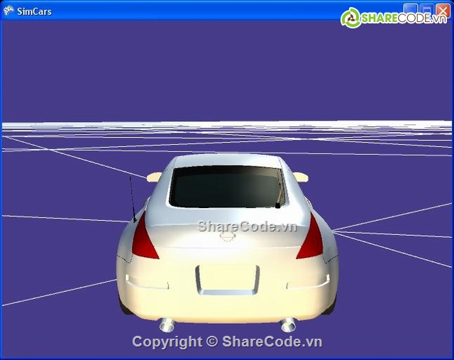 Mô phỏng,lái xe 3D,Mã nguồn Mô phỏng,simcars