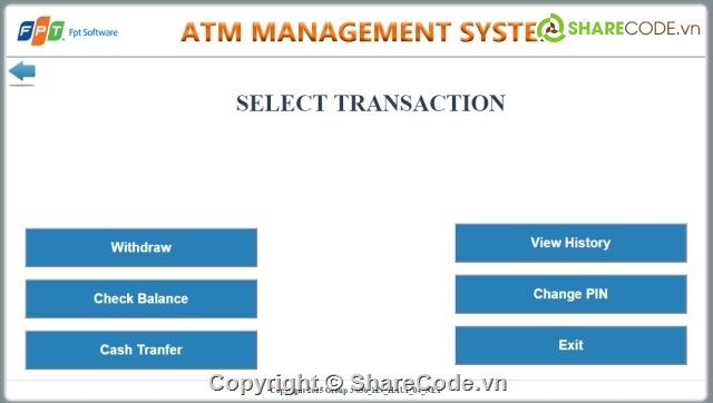 ATM,SysTem,Manager,Cây ATM,Code ATM,ATM trên nền Wep