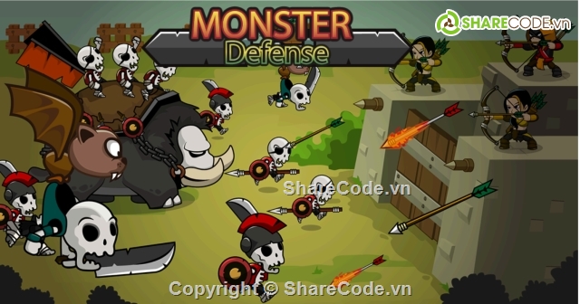 Monster Truck,sourse code unity,monster defense,Monster Defense V1.0