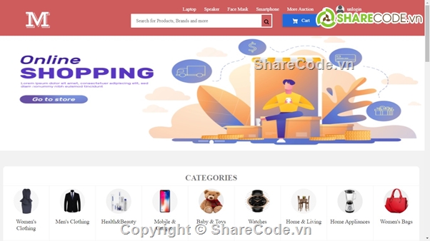 mua sắm trực tuyến,php mysql,code bán hàng